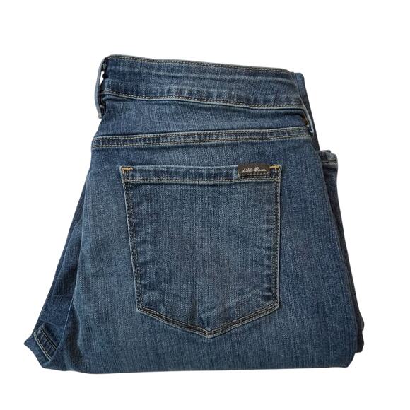 Eddie Bauer Curvy Bootcut Jeans Women’s 10 Blue Denim - Picture 10 of 10